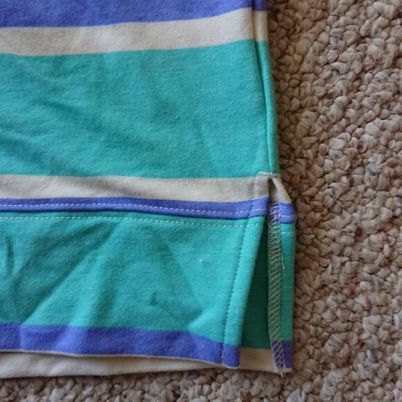 WILDFOX Blue Stripe Sweatshirt size S - Picture 6 of 12